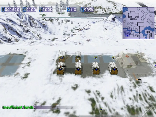 Conflict Zone Modern War Strategy screenshot 3 for Sega Dreamcast